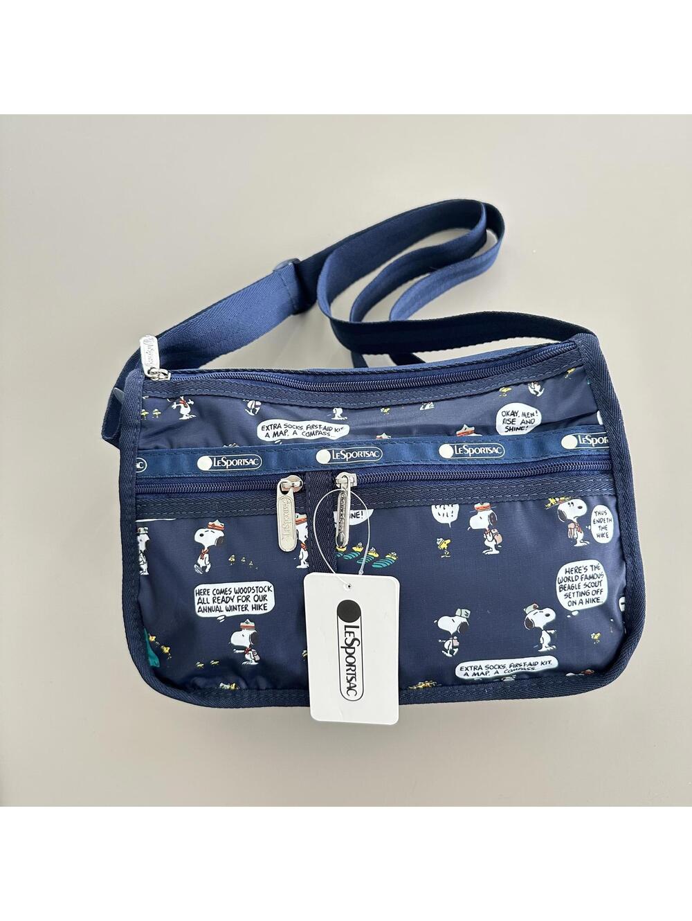 Lesportsac Snoopy Medium Everyday Bag NWT
